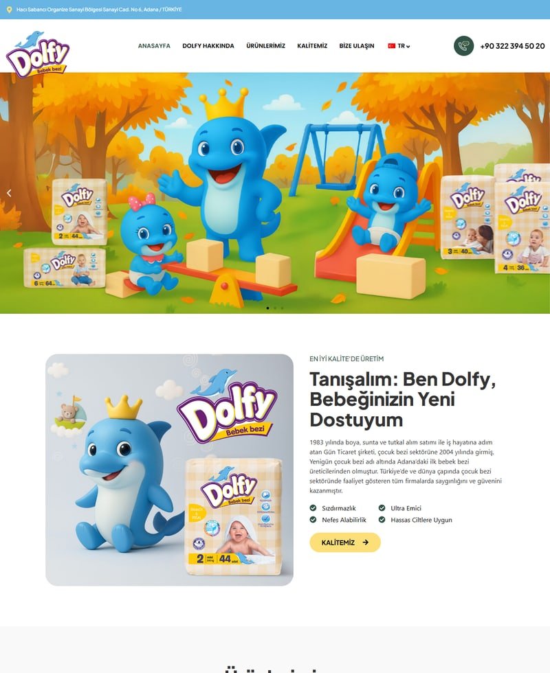 Dolfy Bebek Bezi