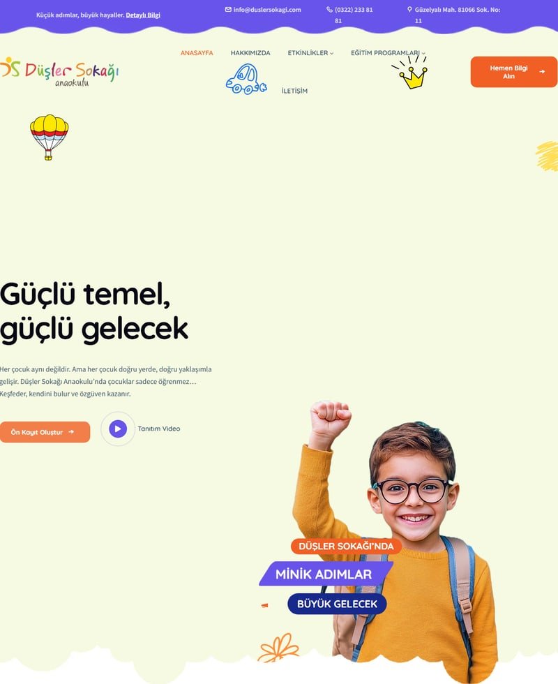 Düşler Sokağı Anaokulu