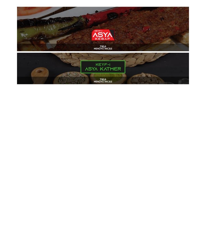 Keyfi Asya Katmer QR Menü