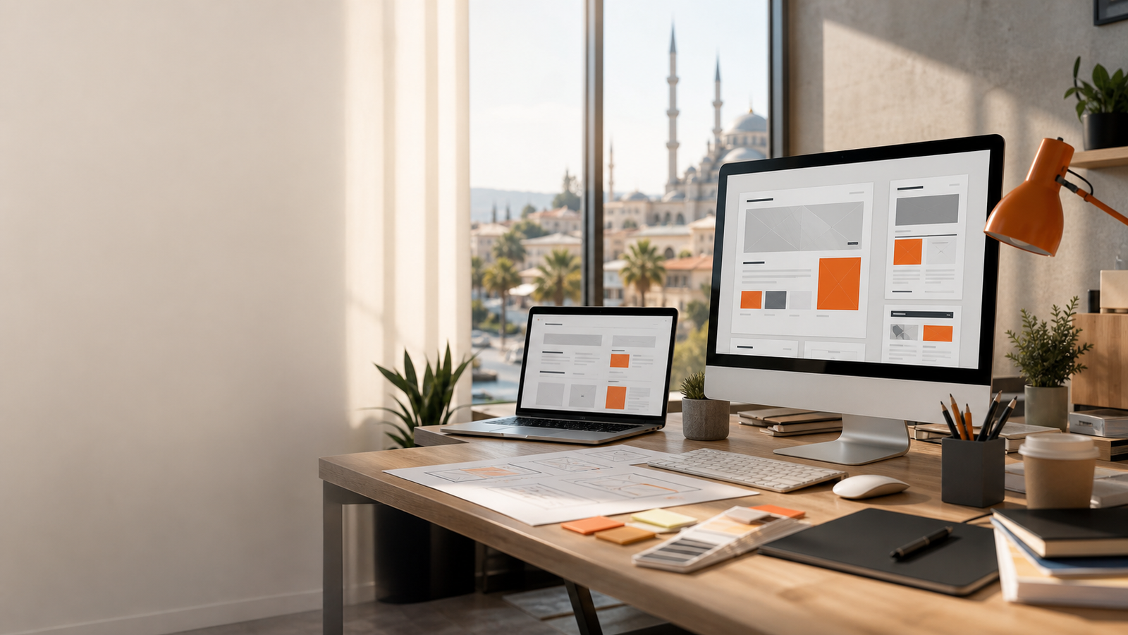 Landing page ve dönüşüm odaklı web tasarım görseli