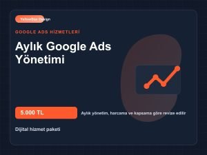 Aylık Google Ads Yönetimi - Kapak Görseli
