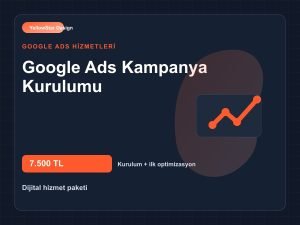 Google Ads Kampanya Kurulumu - Kapak Görseli