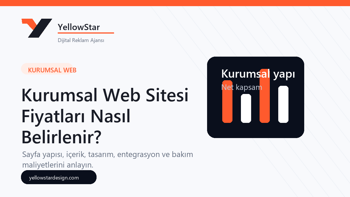 Kurumsal web sitesi fiyatları ve kapsam analizi kapak görseli