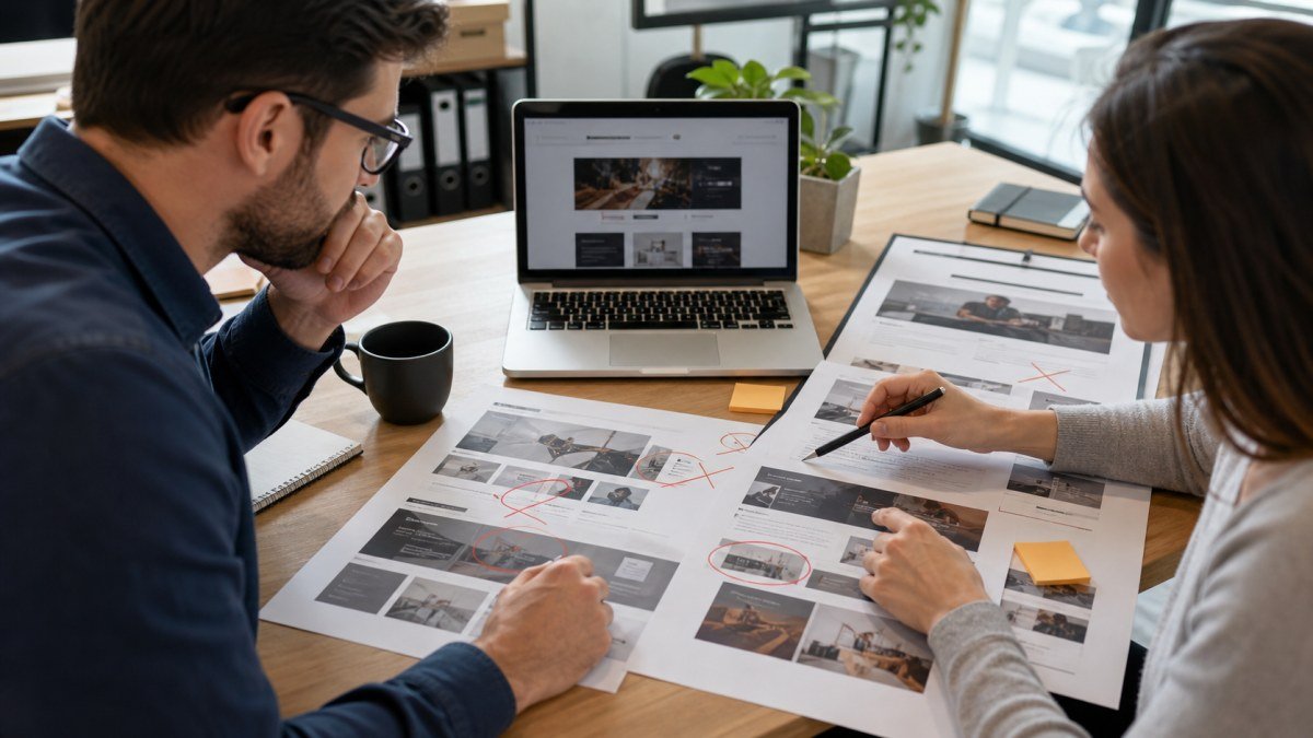 Adana Şirket Web Tasarımı Sürecinde Yapılan En Yaygın 5 Hata ve Çözümleri blog görseli