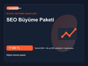 SEO Büyüme Paketi - Kapak Görseli