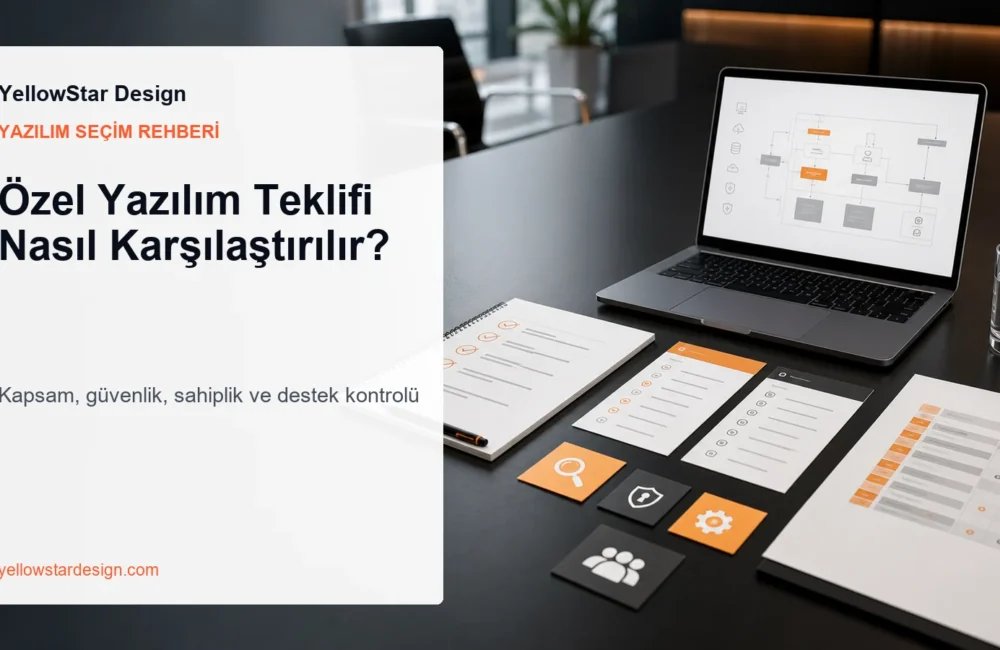 Özel Yazılım Teklifi Nasıl Karşılaştırılır? Adana Yazılım Şirketleri Seçim Rehberi
